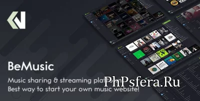 BeMusic v2.5.2 - движок для создания музыкального сайта