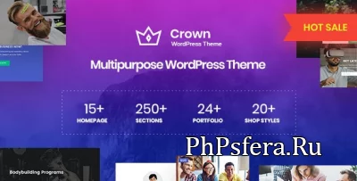 Crown v1.0.6 — многоцелевая тема WordPress